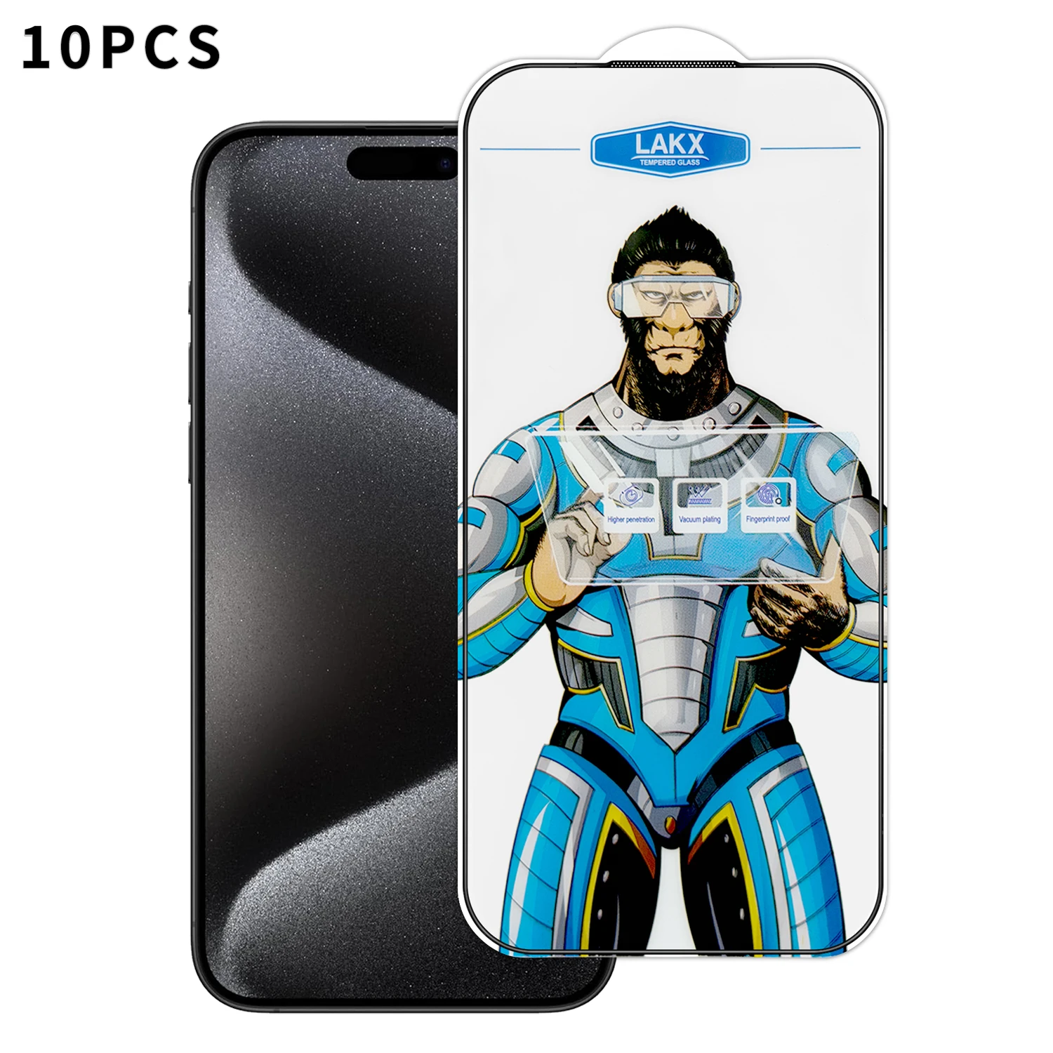 For iPhone 15 Pro 10Pcs High Definition Tempered Glass Anti-fingerprint Anti-static Electroplating Full Screen Protector - Trans
For iPhone 15 Pro 10Pcs High Definition Tempered Glass Anti-fingerprint Anti-static Electroplating Full Screen Protector - Trans