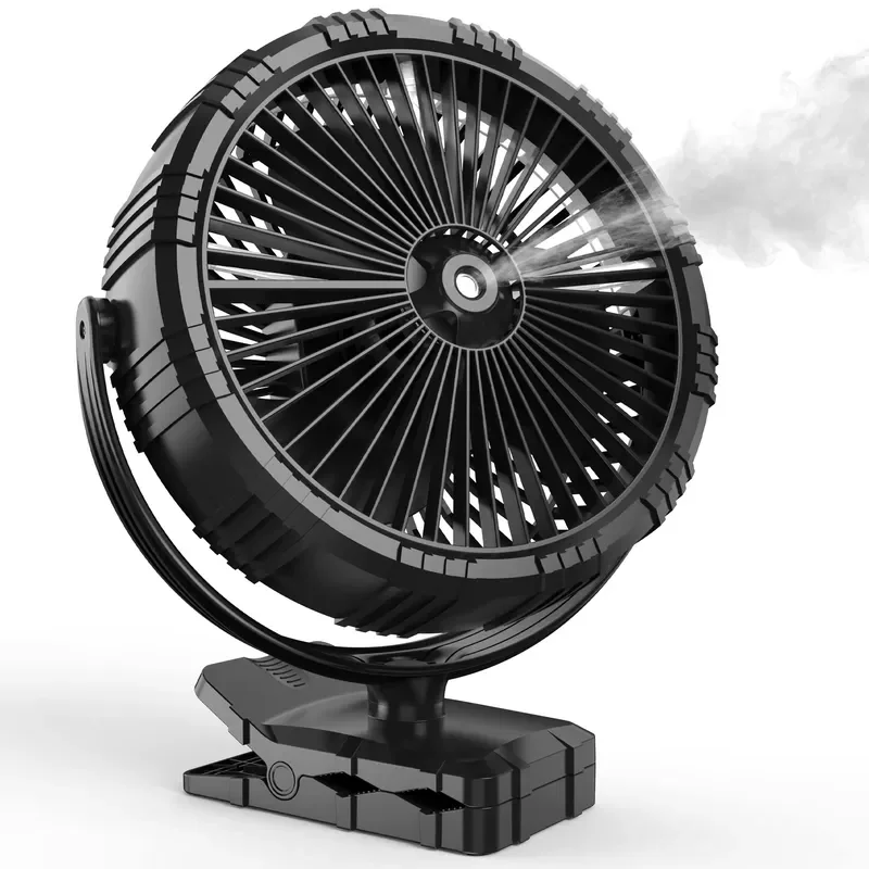 8 Inch Misting Fan with Clip for Rechargeable 10000mAh Battery 3 Speeds 360 Degree Rotatable Spray Fan with Foldable Hook
8 Inch Misting Fan with Clip for Rechargeable 10000mAh Battery 3 Speeds 360 Degree Rotatable Spray Fan with Foldable Hook