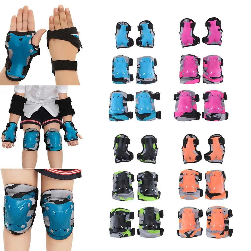 Kids Outdoor Sports Protective Gear Set Knee Elbow Hand Pads for Roller Skating Bicycle Scooter Children
Kids Outdoor Sports Protective Gear Set Knee Elbow Hand Pads for Roller Skating Bicycle Scooter Children