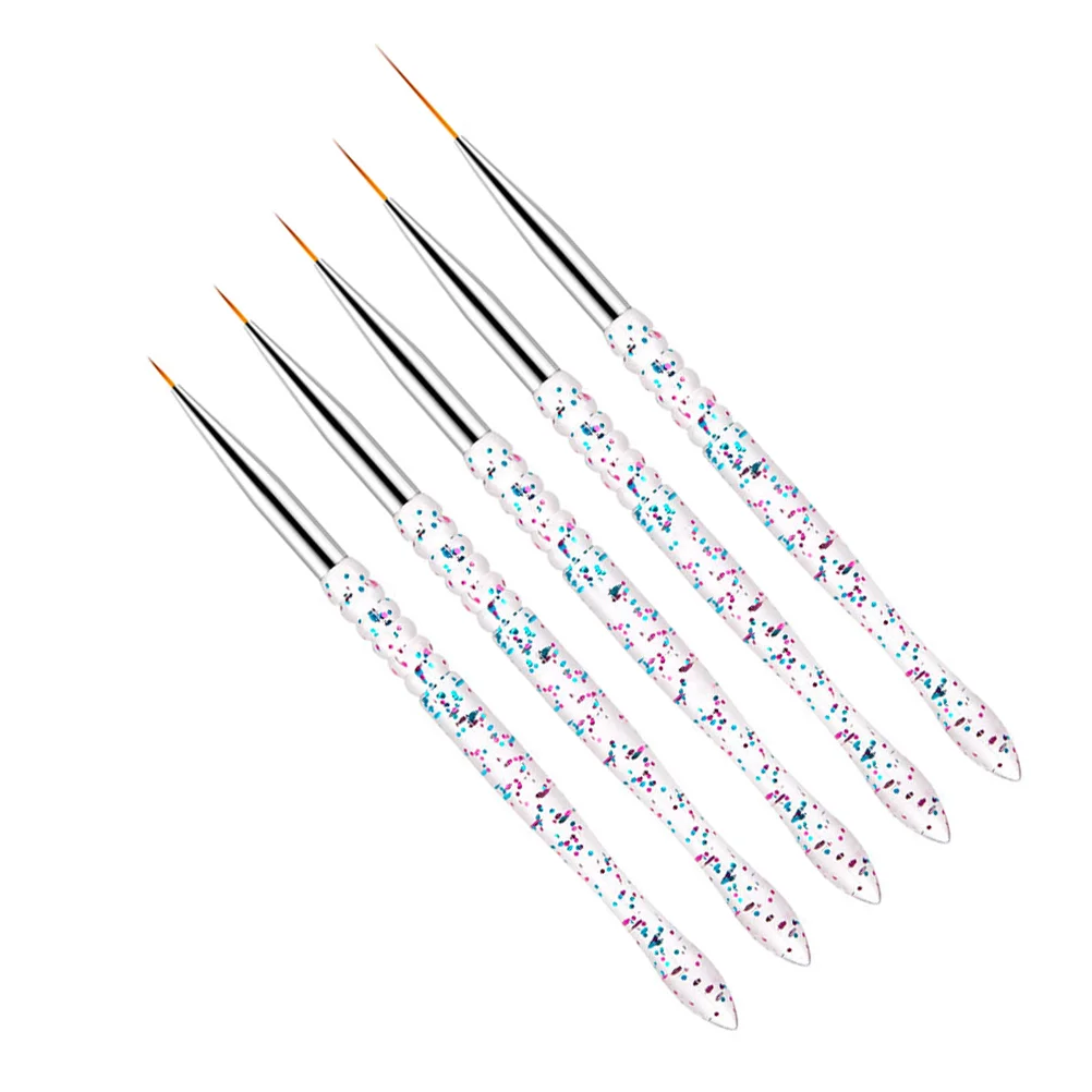 5 Pcs Nail Drawing Pen Acrylic Material Comfortable Hold Elegant Design Manicure Tool Gift Idea Diamond Pens Accessories
5 Pcs Nail Drawing Pen Acrylic Material Comfortable Hold Elegant Design Manicure Tool Gift Idea Diamond Pens Accessories