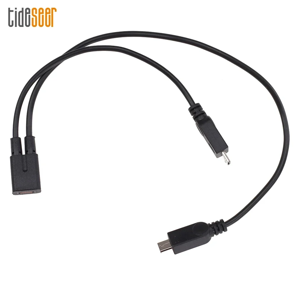 100pcs Micro USB 2.0 Y Splitter 1 Female To 2 Male Data Charge Cable Extension Cord For Android Mobile Phones
100pcs Micro USB 2.0 Y Splitter 1 Female To 2 Male Data Charge Cable Extension Cord For Android Mobile Phones