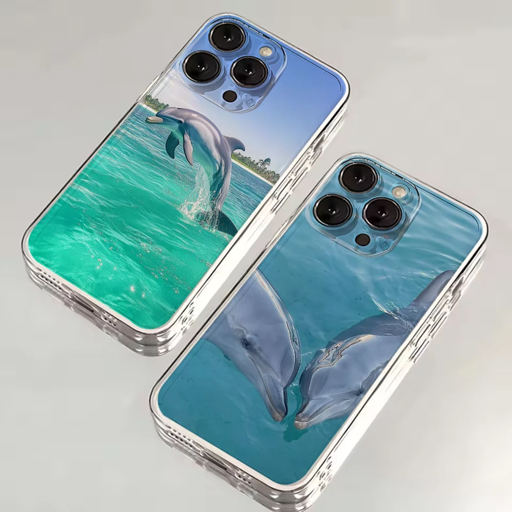 Ocean Dolphin Phone Case For iPhone 16,15,14,13,12,11 Plus,Pro,Max,XR,XS,X,7,8 SE,Mini Transparent Silicone Soft
Ocean Dolphin Phone Case For iPhone 16,15,14,13,12,11 Plus,Pro,Max,XR,XS,X,7,8 SE,Mini Transparent Silicone Soft