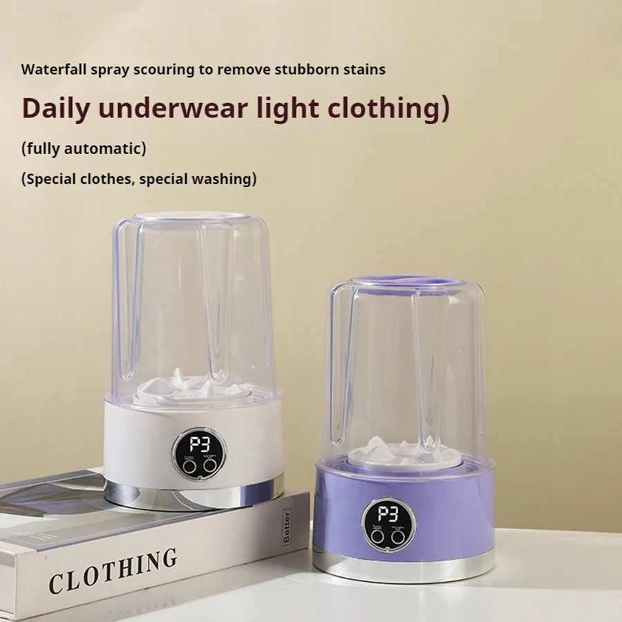 Usb charging portable underwear washing machine mini socks washing cup student dormitory washing machine mini underwear washing
Usb charging portable underwear washing machine mini socks washing cup student dormitory washing machine mini underwear washing