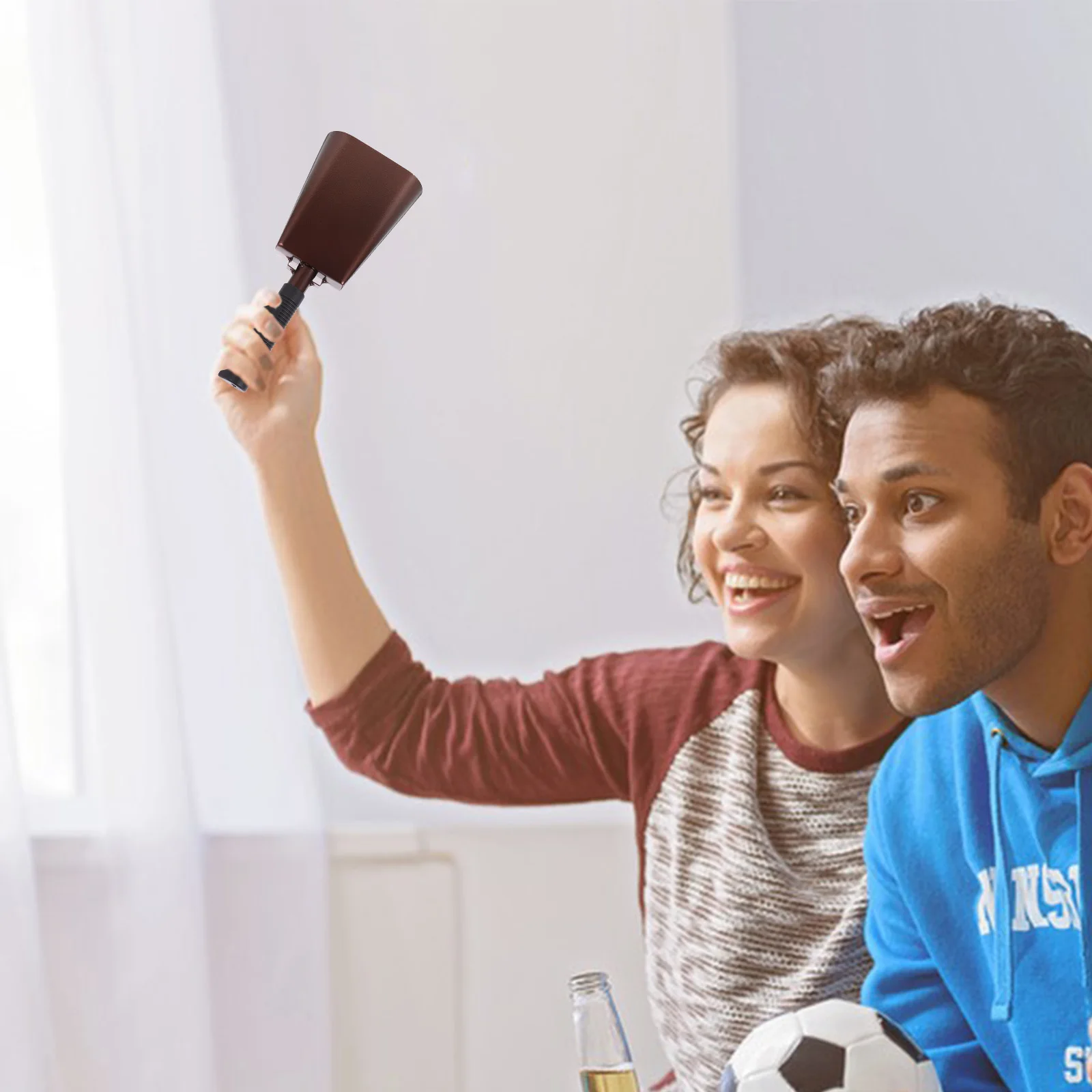 Vintage Cow Bell With Handle Metal Ringing Bells For Sports Cheering Farm Animals Mini Craft Bells Noise Makers For Sheep Horse
Vintage Cow Bell With Handle Metal Ringing Bells For Sports Cheering Farm Animals Mini Craft Bells Noise Makers For Sheep Horse