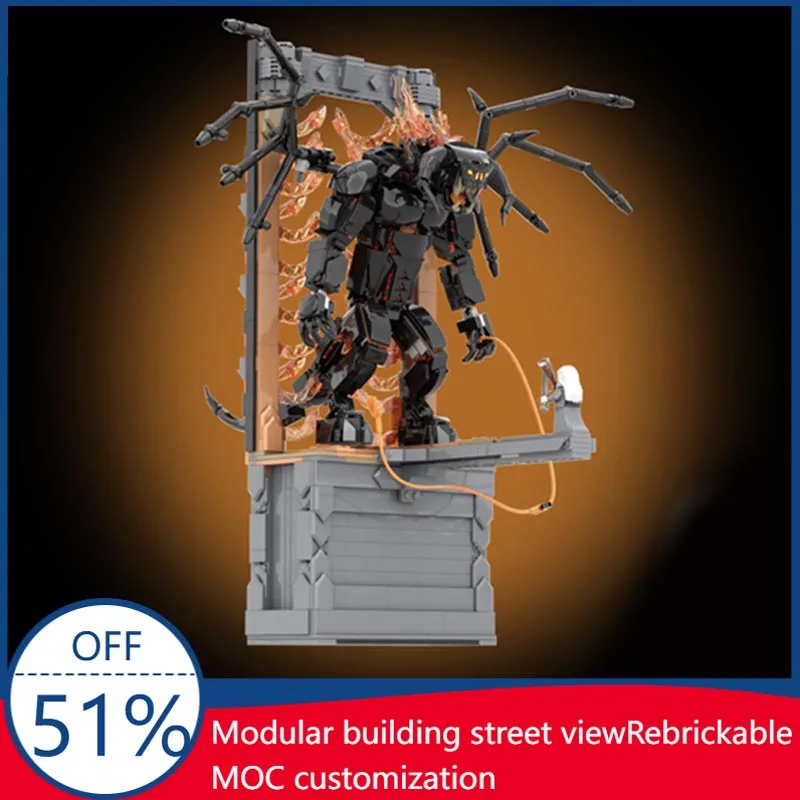 1700PCS Gandalf vs The Balrog On The Khazad-Dm Alternate Build Rings MOC Model Custom Blocks DIY Assembly Toy Fans Display Gift
1700PCS Gandalf vs The Balrog On The Khazad-Dm Alternate Build Rings MOC Model Custom Blocks DIY Assembly Toy Fans Display Gift