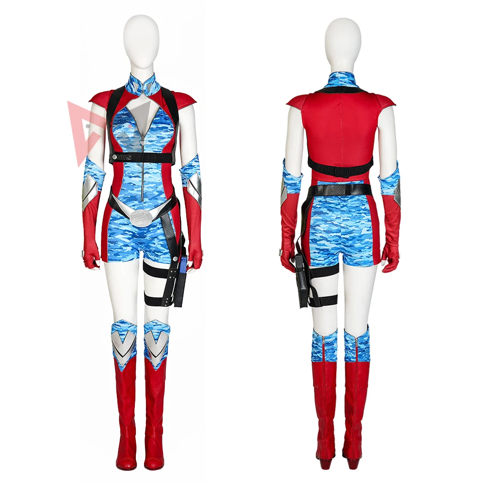 NewThe Boys Movie Cosplay Costume Jumpsuite Gloves Shoulder Straps Belt Boots For Girl Women Halloween Party Game Clothes
NewThe Boys Movie Cosplay Costume Jumpsuite Gloves Shoulder Straps Belt Boots For Girl Women Halloween Party Game Clothes