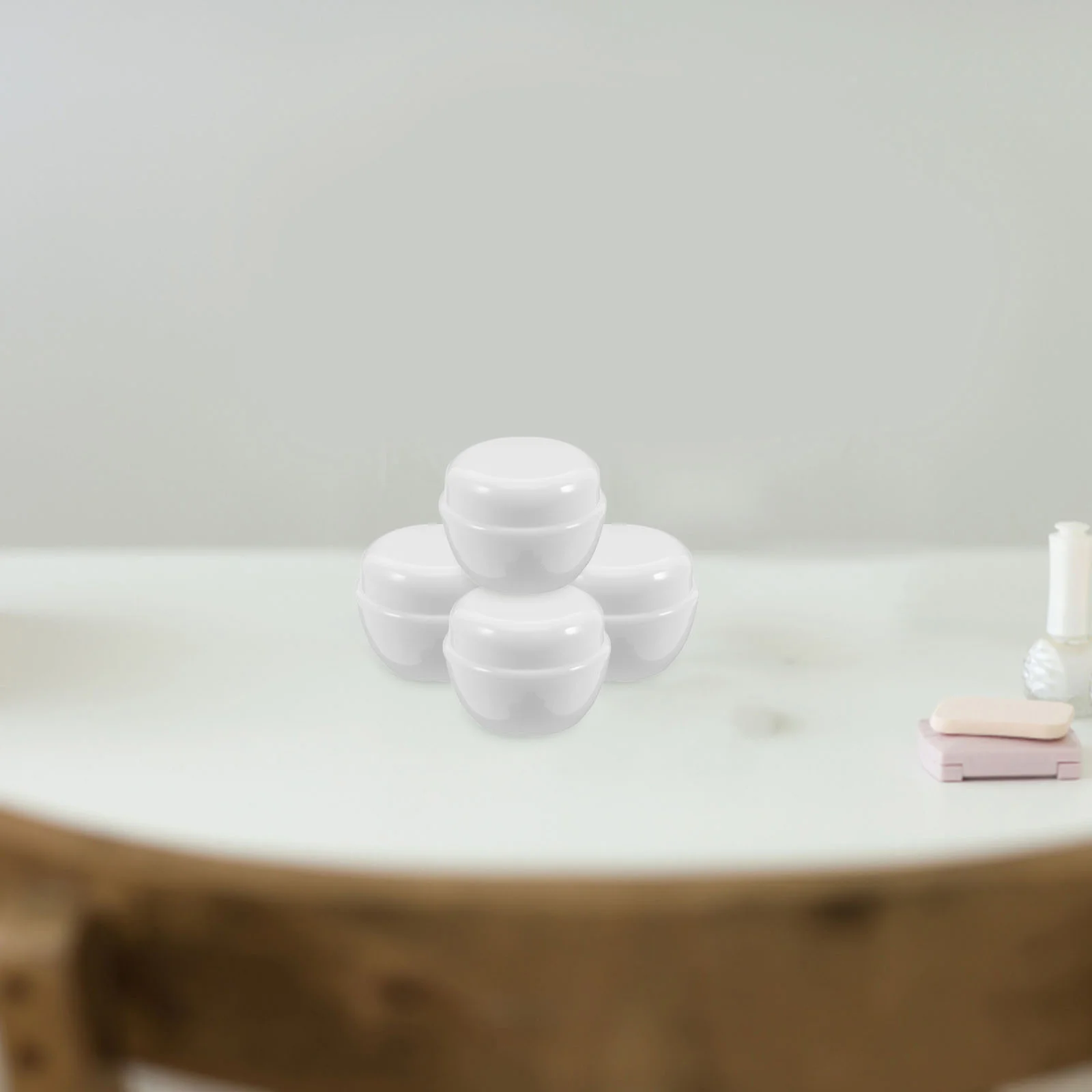 Plastic Cream Containers Portable Travel Size Empty Jars for Lotion Makeup Cosmetics Sample pots Mini Refillable Boxes
Plastic Cream Containers Portable Travel Size Empty Jars for Lotion Makeup Cosmetics Sample pots Mini Refillable Boxes