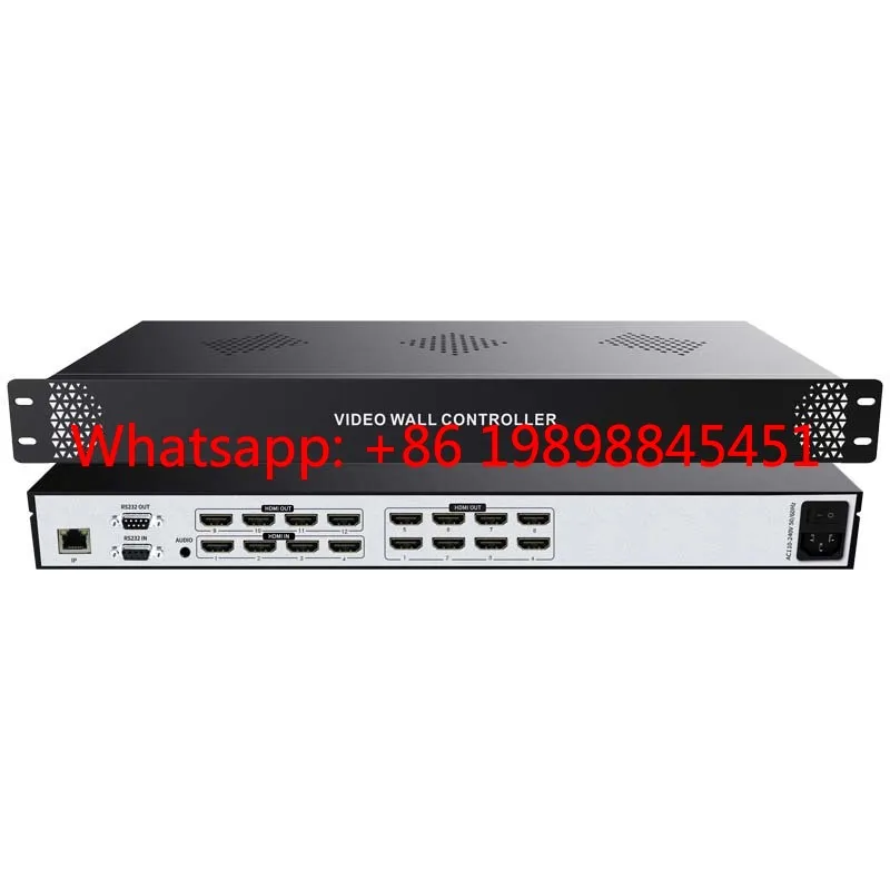 Hot Sale LERGB 3600-C0412 4K@30Hz Video Wall Controller 4×HDMI Input 12×HDMI Output 3.5mm Audio Jack for Rental
Hot Sale LERGB 3600-C0412 4K@30Hz Video Wall Controller 4×HDMI Input 12×HDMI Output 3.5mm Audio Jack for Rental