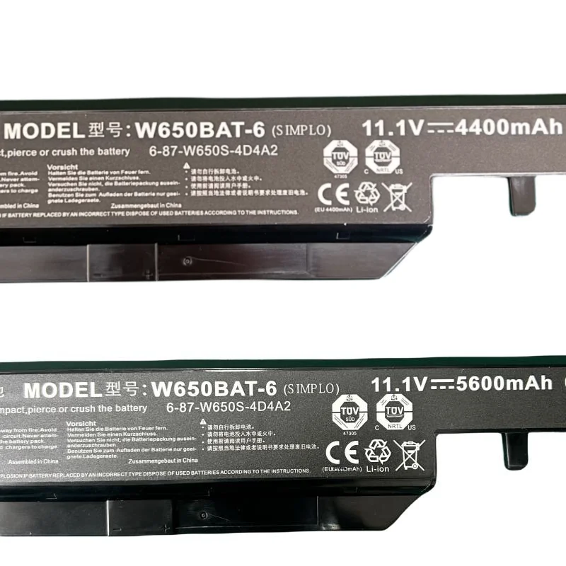 Аккумулятор для ноутбуков Hasee Ares K650D, K610C, K590C, K710, K640E, K670, W650BAT-6
Аккумулятор для ноутбуков Hasee Ares K650D, K610C, K590C, K710, K640E, K670, W650BAT-6
