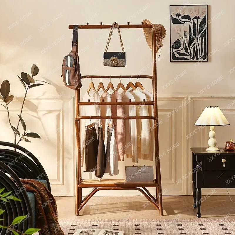 style Simple Floor-to-ceiling Solid Wood Coat Rack Household Bedroom Rattan Homestay Hanger
style Simple Floor-to-ceiling Solid Wood Coat Rack Household Bedroom Rattan Homestay Hanger