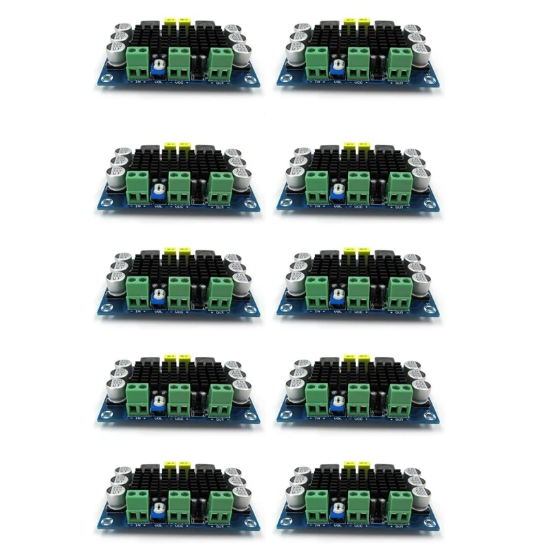10X XH-M542 DC 12-26V 100W TPA3116DA одноканальный цифровой усилитель мощности, плата TPA3116D2
10X XH-M542 DC 12-26V 100W TPA3116DA одноканальный цифровой усилитель мощности, плата TPA3116D2