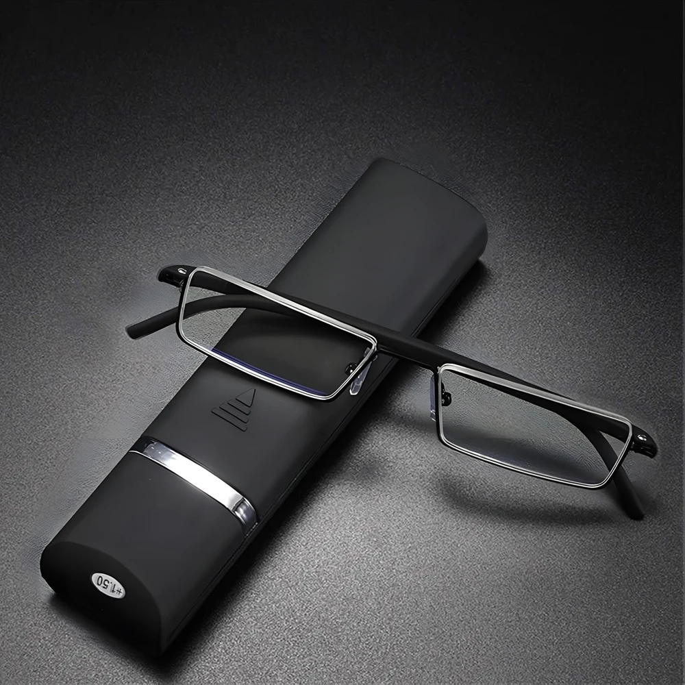 2025 Reading Glasses for men Semi Rimless Metal TR90 Temples Ultra Light Unisex High Definition Reading 
2025 Reading Glasses for men Semi Rimless Metal TR90 Temples Ultra Light Unisex High Definition Reading