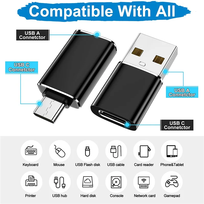 ААА! !4 упаковки адаптера USB C — USB и адаптера USB — USB C для iPhone/ПК/Samsung/Airpods/iPad/ноутбука/MacBook/CarPlay
ААА! !4 упаковки адаптера USB C — USB и адаптера USB — USB C для iPhone/ПК/Samsung/Airpods/iPad/ноутбука/MacBook/CarPlay