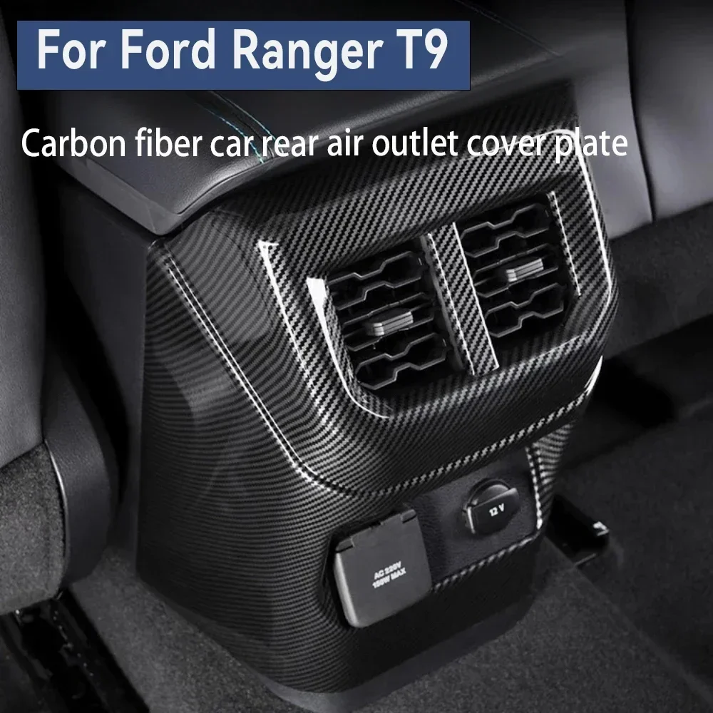For Ford Ranger T9 2023 2024 Carbon Fiber Car Rear Air Outlet Vent Panel Cover Trim Interior Accessories
For Ford Ranger T9 2023 2024 Carbon Fiber Car Rear Air Outlet Vent Panel Cover Trim Interior Accessories