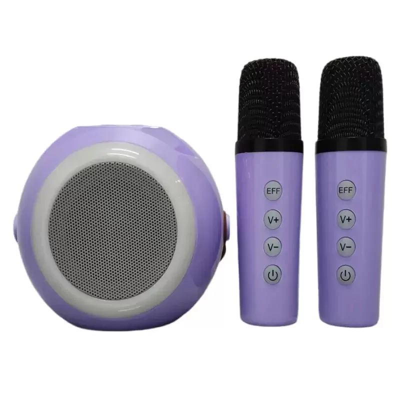 New Home Karaoke Audio System with Children's Microphone, Dual Microphones for Outdoor Singing and Family KTV
New Home Karaoke Audio System with Children's Microphone, Dual Microphones for Outdoor Singing and Family KTV