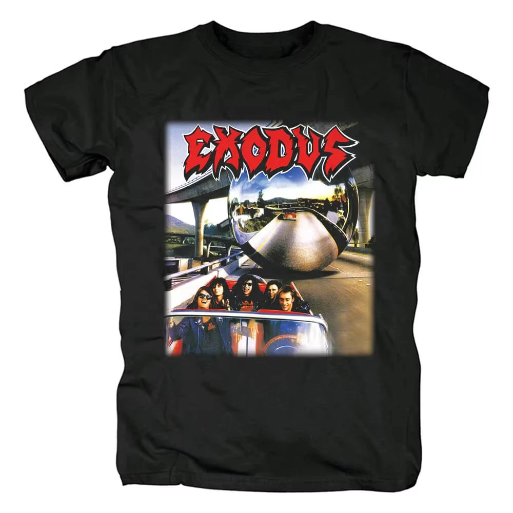 2025 Summer Men's T-Shirt Women's Short Sleeve Hip Hop Vintage Metal Rock Exodus Band Cotton T-Shirt High Quality Y2k Streetwear
2025 Summer Men's T-Shirt Women's Short Sleeve Hip Hop Vintage Metal Rock Exodus Band Cotton T-Shirt High Quality Y2k Streetwear