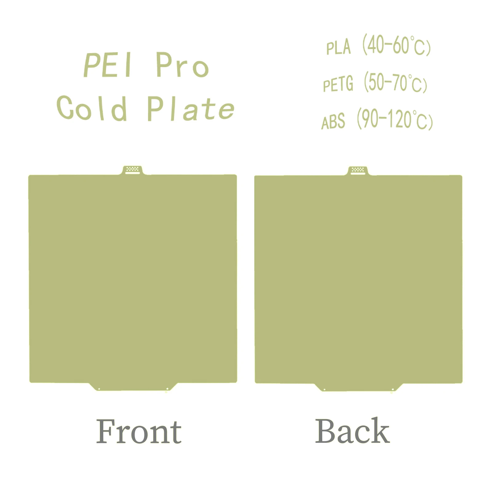 Upgrade PEI Pro Cold Build Plate 280*280mm For QIDI Q2 Combo High Viscosity Cool Plate Double Sided Printing 3D Printer Parts
Upgrade PEI Pro Cold Build Plate 280*280mm For QIDI Q2 Combo High Viscosity Cool Plate Double Sided Printing 3D Printer Parts