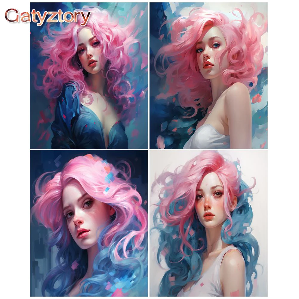 GATYZTORY 60x75cm Paint By Numbers Figure Painting Kits For Adults Girl Oil Painting By Numbers On Canvas DIY Digital Painting
GATYZTORY 60x75cm Paint By Numbers Figure Painting Kits For Adults Girl Oil Painting By Numbers On Canvas DIY Digital Painting