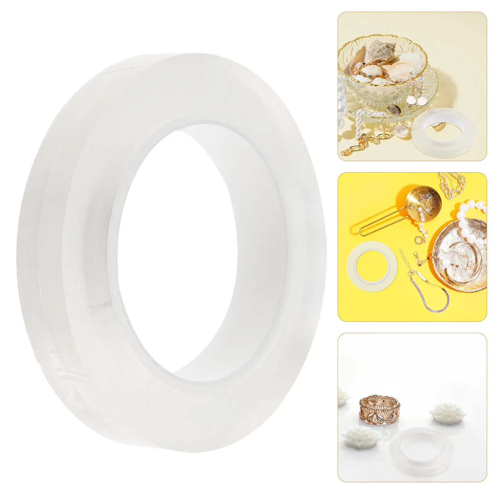 Tape Protective Wrap Make up Jewelry Protector Film for Pvc Clear Removable Protection
Tape Protective Wrap Make up Jewelry Protector Film for Pvc Clear Removable Protection