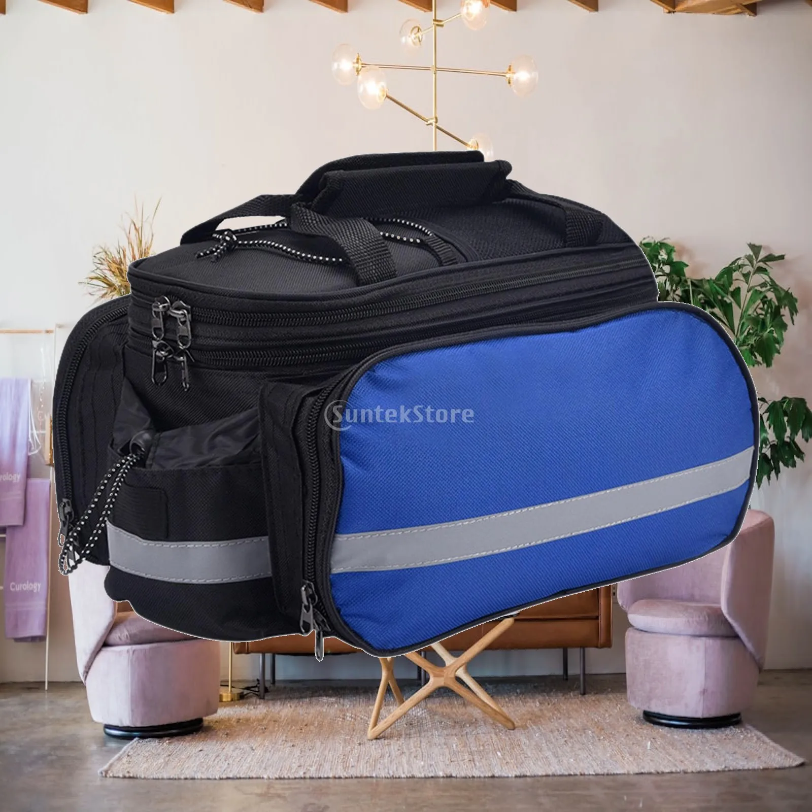 Bike Pannier Bicycle Rear Seat Bag Trunk Bag with Rain Cover for Cycling MTB
Bike Pannier Bicycle Rear Seat Bag Trunk Bag with Rain Cover for Cycling MTB