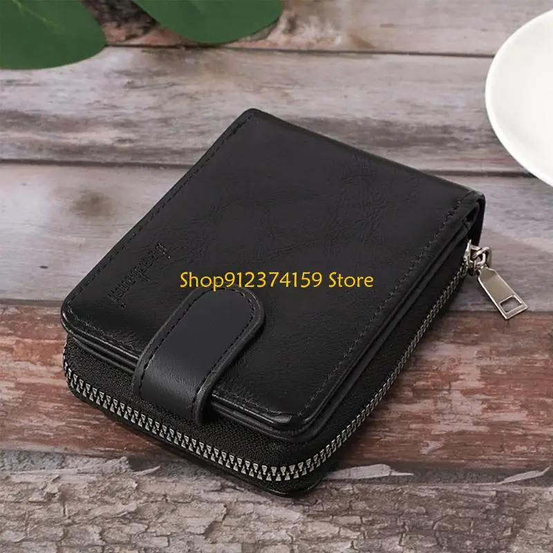 G5AE Men Zipper Wallet Business Card Holder Coin Purse PU Leather Change Pocket Portable Travel Cards
G5AE Men Zipper Wallet Business Card Holder Coin Purse PU Leather Change Pocket Portable Travel Cards