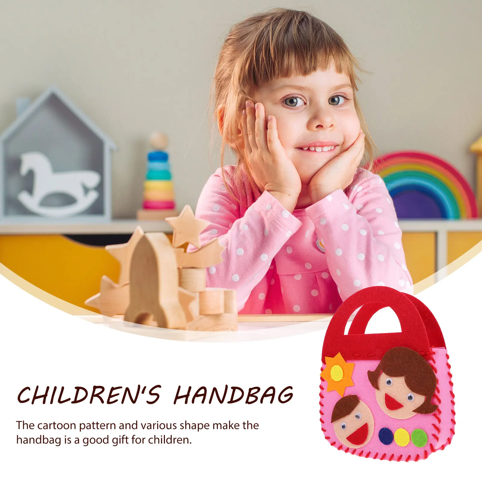 4 set Diy Small Bag Material Kits Cartoon Shape Handbag For Sewing Storage Hand-Made Accessory Gift Hats
4 set Diy Small Bag Material Kits Cartoon Shape Handbag For Sewing Storage Hand-Made Accessory Gift Hats