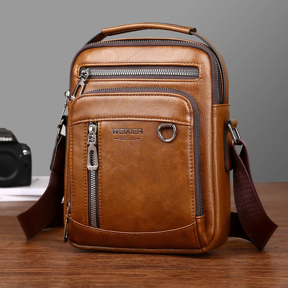 Brand Men Shoulder Bag for 9.7"iPad Men PU Leather Men Crossbody Bags Business Male Solid Messenger Bag Travel Bag Men's Handbag
Brand Men Shoulder Bag for 9.7"iPad Men PU Leather Men Crossbody Bags Business Male Solid Messenger Bag Travel Bag Men's Handbag