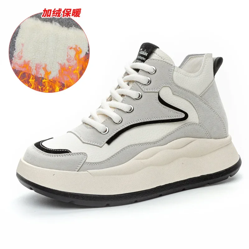 9991-10 New High Top Leather sneaker Shoes Versatile Spring Autumn Thick Bottom Sports Leisure Black Retro Shoes
9991-10 New High Top Leather sneaker Shoes Versatile Spring Autumn Thick Bottom Sports Leisure Black Retro Shoes