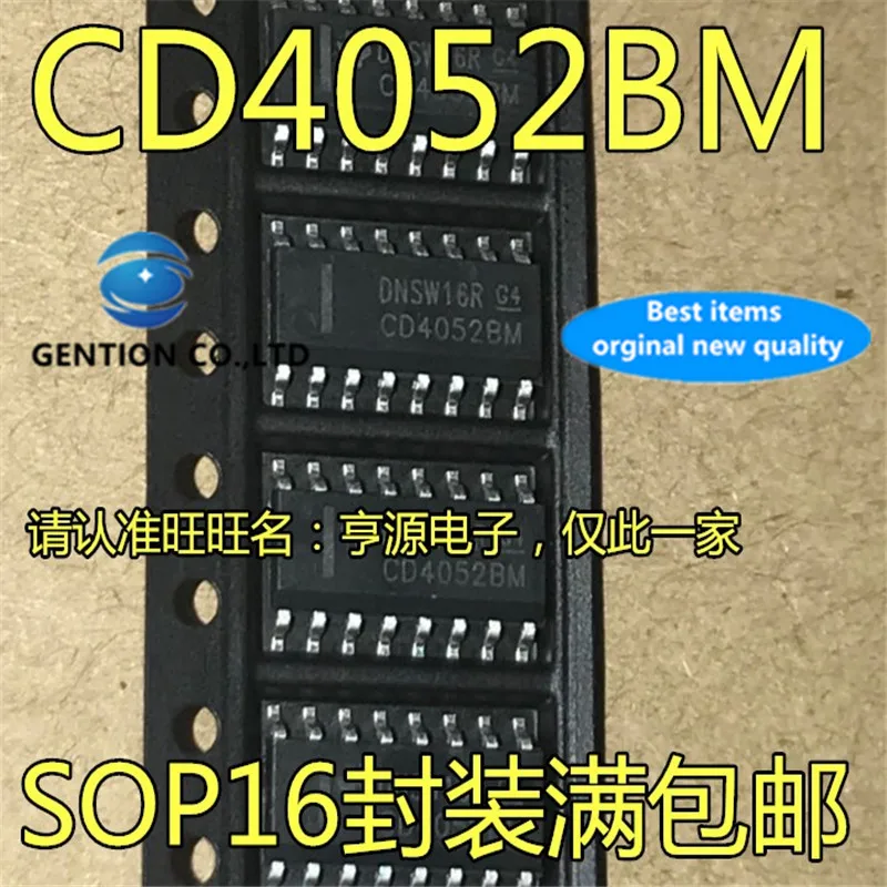 50 шт. HEF4052 CD4052 CD4052BM HEF4052BT SOP-16 в наличии 100% новые и оригинальные
50 шт. HEF4052 CD4052 CD4052BM HEF4052BT SOP-16 в наличии 100% новые и оригинальные