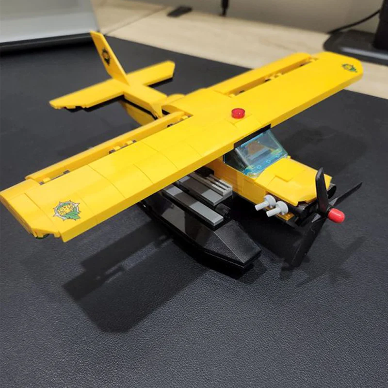 gfdas Vintage Biplane Model MOC Building Bricks War Equipment Modular Technology Gifts Holiday Assemble Children Toys Suit
gfdas Vintage Biplane Model MOC Building Bricks War Equipment Modular Technology Gifts Holiday Assemble Children Toys Suit