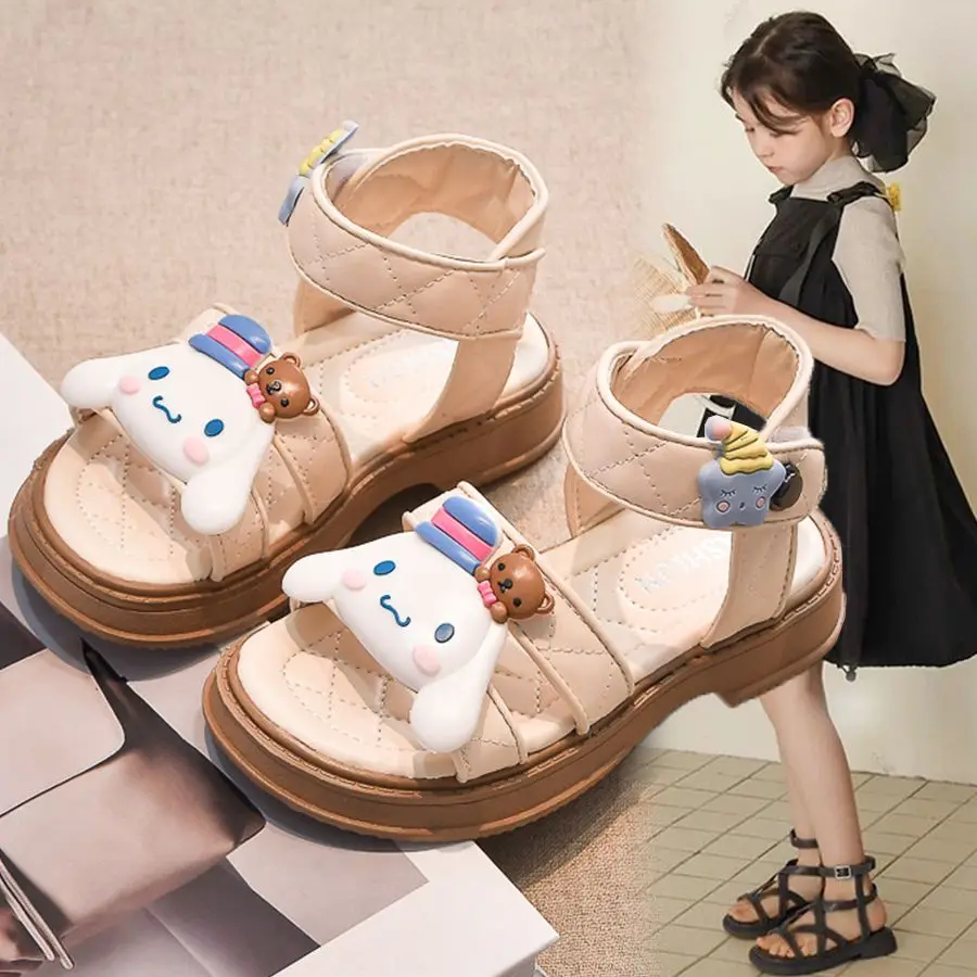 2024 Kuromi Children Princess Shoes Kawaii Sanrioed Anime Cinnamoroll Girls Roman Beach Shoes Sweet Cute Fashion Non-Slip Shoes
2024 Kuromi Children Princess Shoes Kawaii Sanrioed Anime Cinnamoroll Girls Roman Beach Shoes Sweet Cute Fashion Non-Slip Shoes