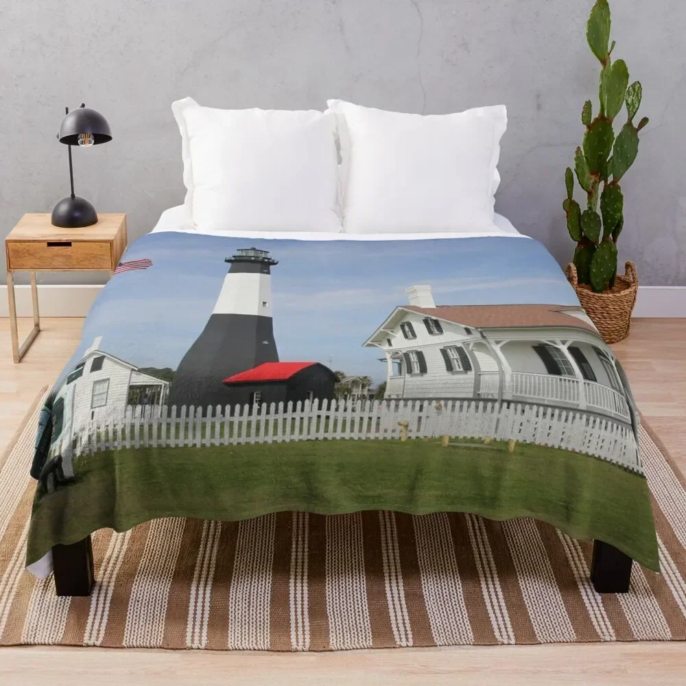 Tybee Island Lighthouse Throw Blanket christmas gifts for winter Blankets
Tybee Island Lighthouse Throw Blanket christmas gifts for winter Blankets