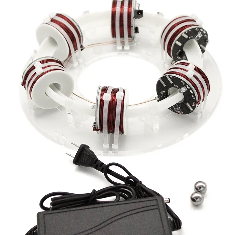 Привет-технологическая физическая модель Diy Кольцевой акселератор Кольцо акселератора Циклотрон
Привет-технологическая физическая модель Diy Кольцевой акселератор Кольцо акселератора Циклотрон