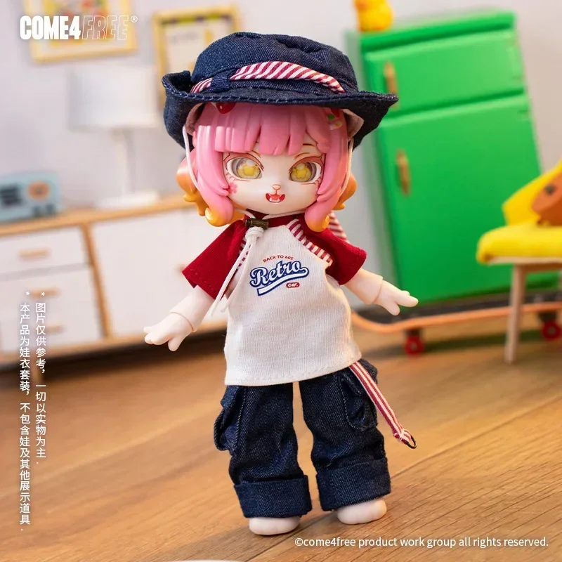 COME4FREE Everyday Series Cowboy Not Too Busy BJD Baby Clothes OB11 Doll 12 Points Dress Figure Ornaments -Only Send Clothes
COME4FREE Everyday Series Cowboy Not Too Busy BJD Baby Clothes OB11 Doll 12 Points Dress Figure Ornaments -Only Send Clothes