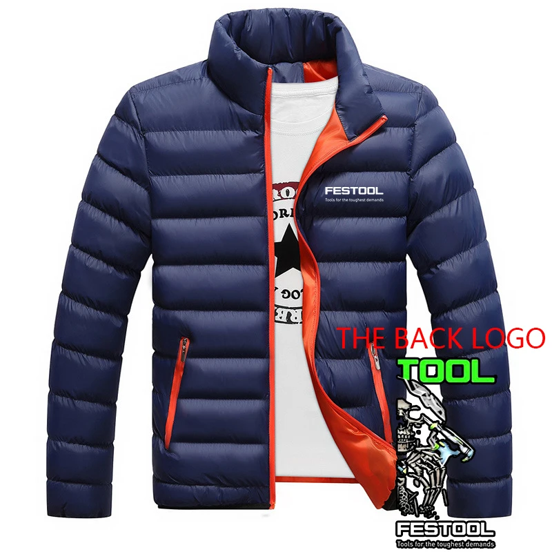 2025 Autumn Winter Festool Tools Print High Quality Cotton Zipper Jackets Men's Popular Cold Prevention Warm Handsome Down Coats
2025 Autumn Winter Festool Tools Print High Quality Cotton Zipper Jackets Men's Popular Cold Prevention Warm Handsome Down Coats