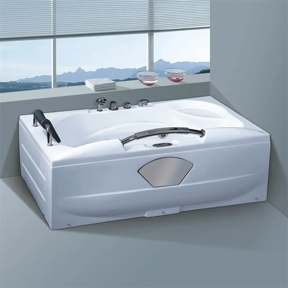 Rectangular White Acrylic Massage Bath Tub Design
Rectangular White Acrylic Massage Bath Tub Design