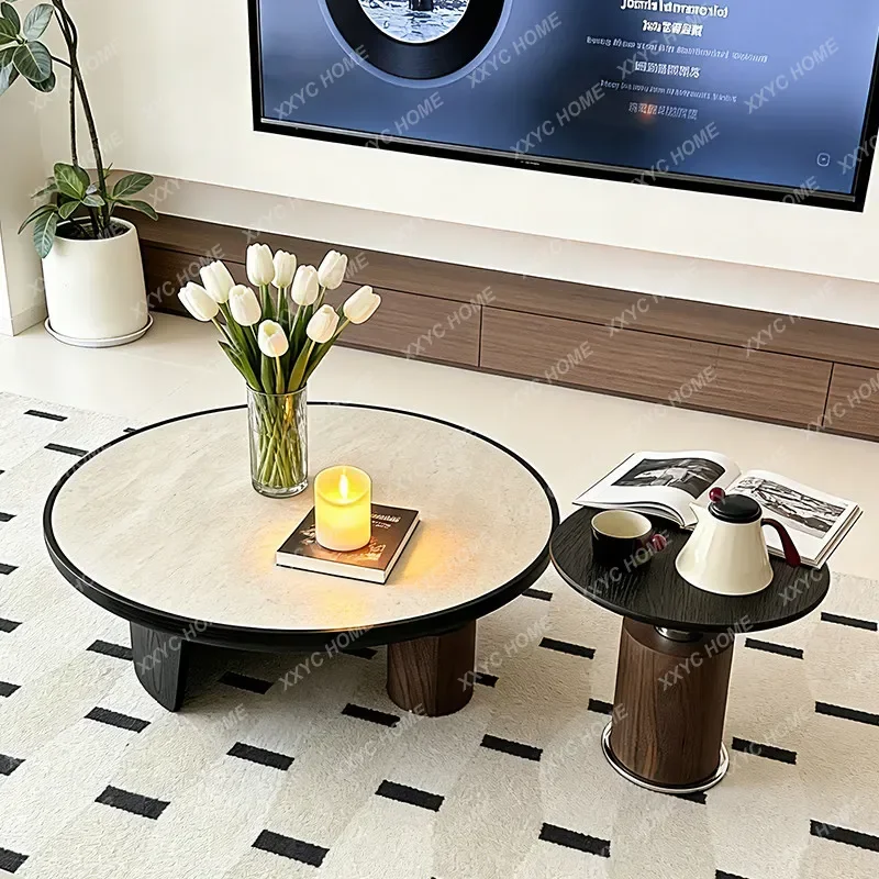 YYHHxMedieval Travertine Rock Slab Coffee Table Combination Light Luxury High Sense 2026 New Living Room Small Apartment C
YYHHxMedieval Travertine Rock Slab Coffee Table Combination Light Luxury High Sense 2026 New Living Room Small Apartment C