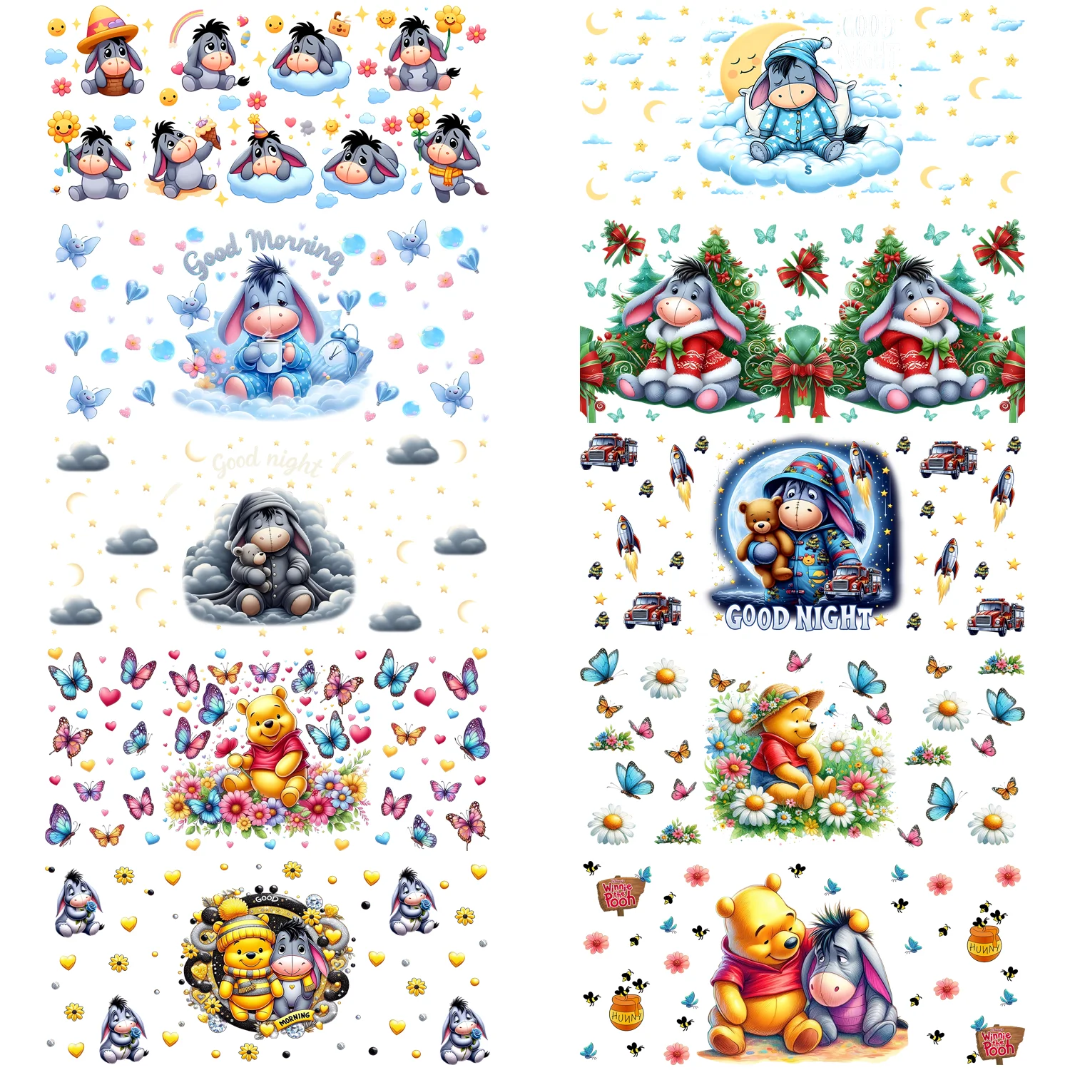 Winnie cartoon series easy peel waterproof DIY Decals 3D transfers uvdtf stickers 16oz uv dtf cup wraps for Libbey Glasses
Winnie cartoon series easy peel waterproof DIY Decals 3D transfers uvdtf stickers 16oz uv dtf cup wraps for Libbey Glasses