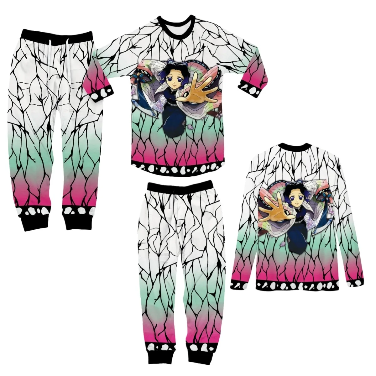 Autumn and Winter Anime Bandai Demon Slayer Cosplay Two-piece Christmas Series Full Size Men's and Women's Round Neck Hoodie Set
Autumn and Winter Anime Bandai Demon Slayer Cosplay Two-piece Christmas Series Full Size Men's and Women's Round Neck Hoodie Set