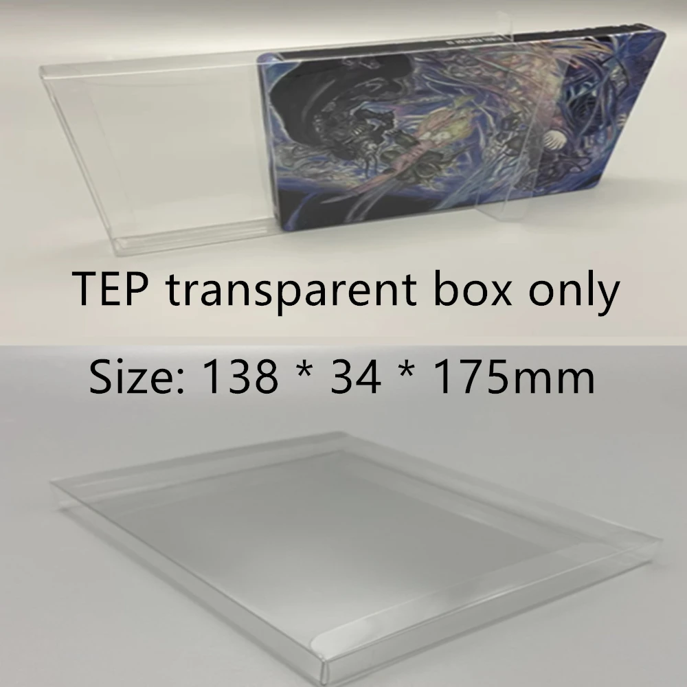 Коллекционный прозрачный футляр для хранения игр PS4 2CD/Sony PlayStation 4, прозрачные коробки TEP, прозрачный коллекционный кейс.
Коллекционный прозрачный футляр для хранения игр PS4 2CD/Sony PlayStation 4, прозрачные коробки TEP, прозрачный коллекционный кейс.