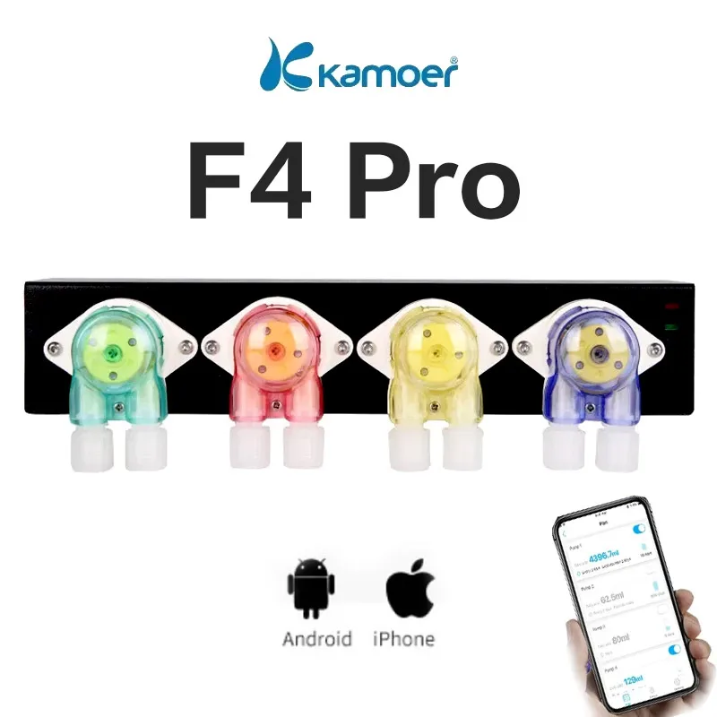 Kamoer-F4 Pro WiFi Dosing Pump, Remote Controlled, Plant and Marine Life Breeding
Kamoer-F4 Pro WiFi Dosing Pump, Remote Controlled, Plant and Marine Life Breeding