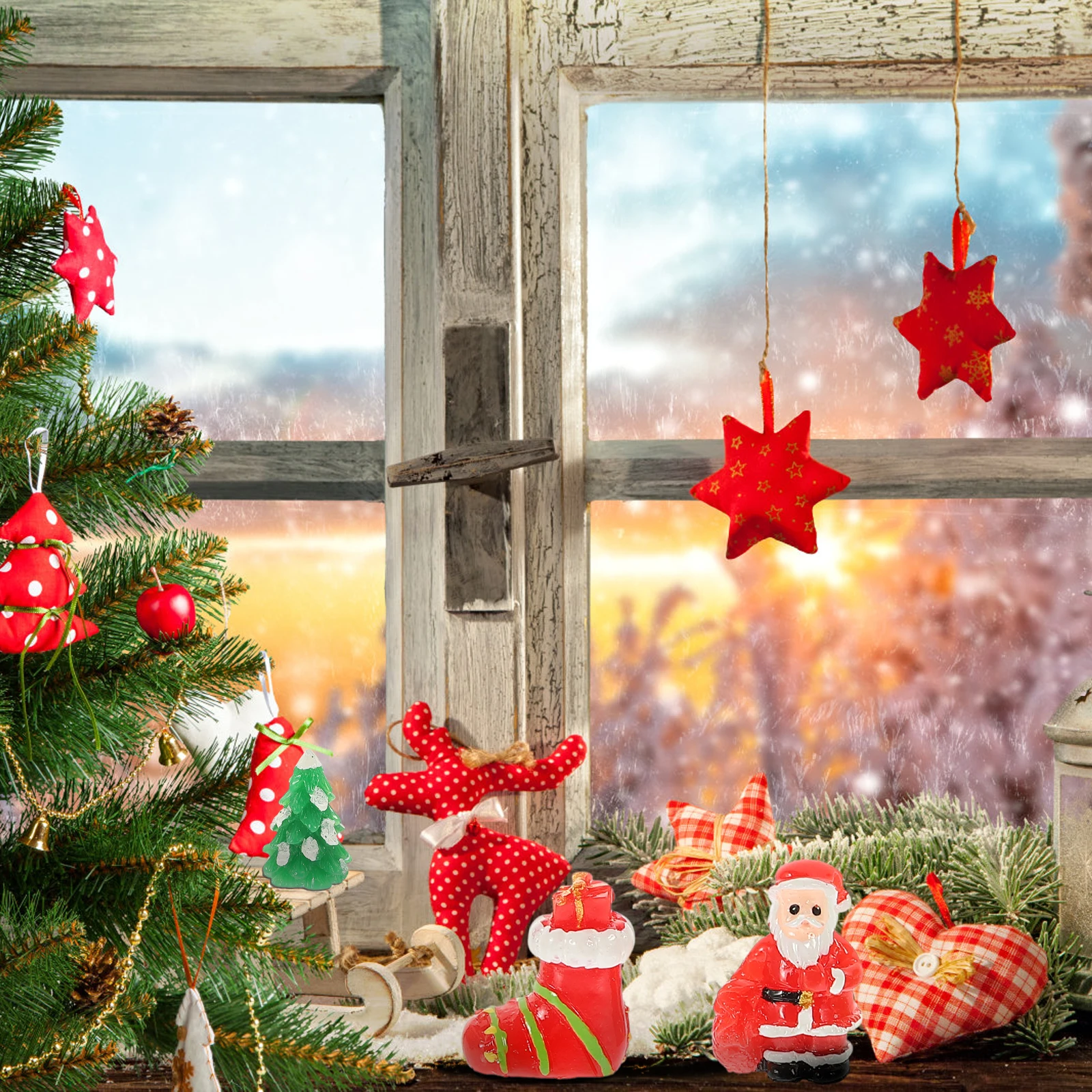 Christmas Tree Decoration Resin Mini Ornaments Miniature Kits Figures Number Tiny for Crafts Baby Miniatures Figurines Things
Christmas Tree Decoration Resin Mini Ornaments Miniature Kits Figures Number Tiny for Crafts Baby Miniatures Figurines Things