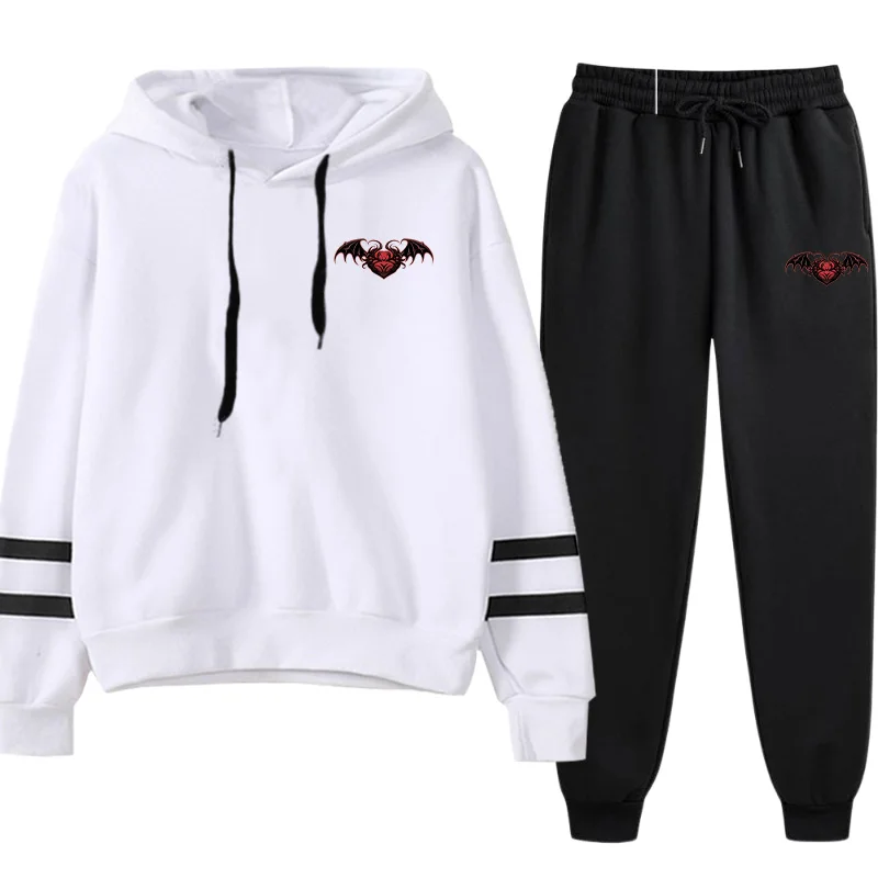 New in Womens Tracksuit Printing Stripe Sweatshirt Sweatpants Set Casual Office Home Womens Clothing Quality Street Hoodie Suit
New in Womens Tracksuit Printing Stripe Sweatshirt Sweatpants Set Casual Office Home Womens Clothing Quality Street Hoodie Suit