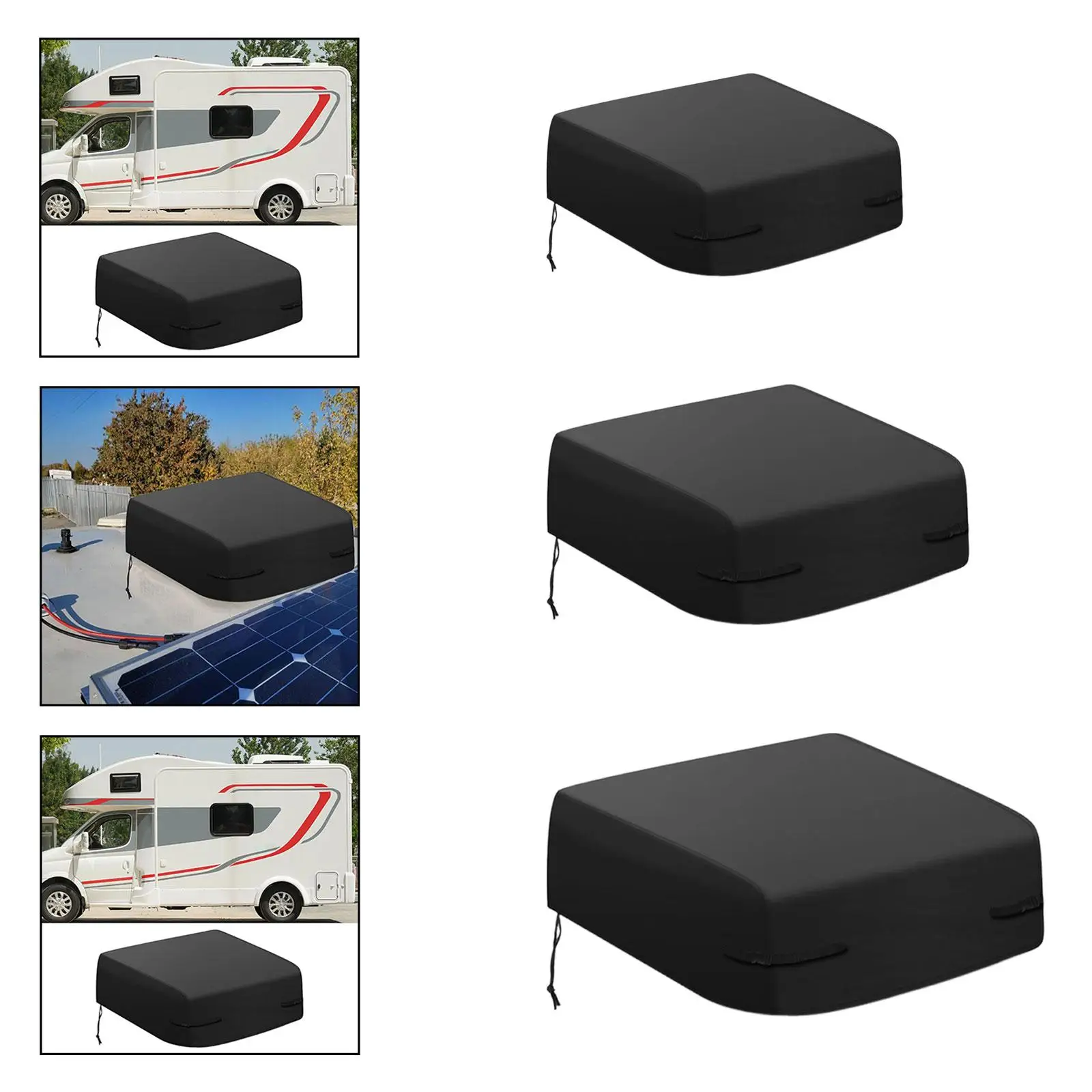 RV Rooftop Air Conditioner Cover Protection Outside Waterproof Cover for Traveling Campers Toy Haulers Roof
RV Rooftop Air Conditioner Cover Protection Outside Waterproof Cover for Traveling Campers Toy Haulers Roof