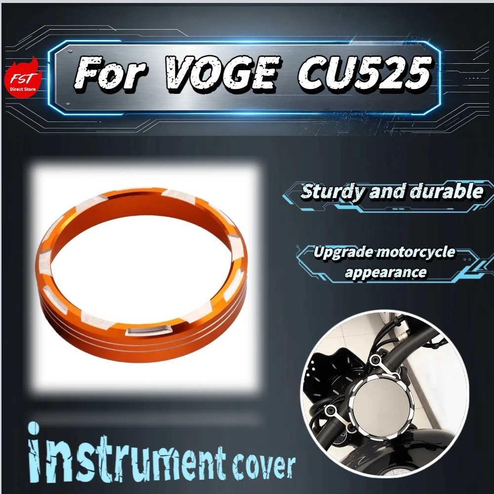 For VOGE CU525 Motorcycle Instrument Cover, CNC Aluminum Gauge Shell, Dashboard Protector Film, No-drill Mod Parts
For VOGE CU525 Motorcycle Instrument Cover, CNC Aluminum Gauge Shell, Dashboard Protector Film, No-drill Mod Parts