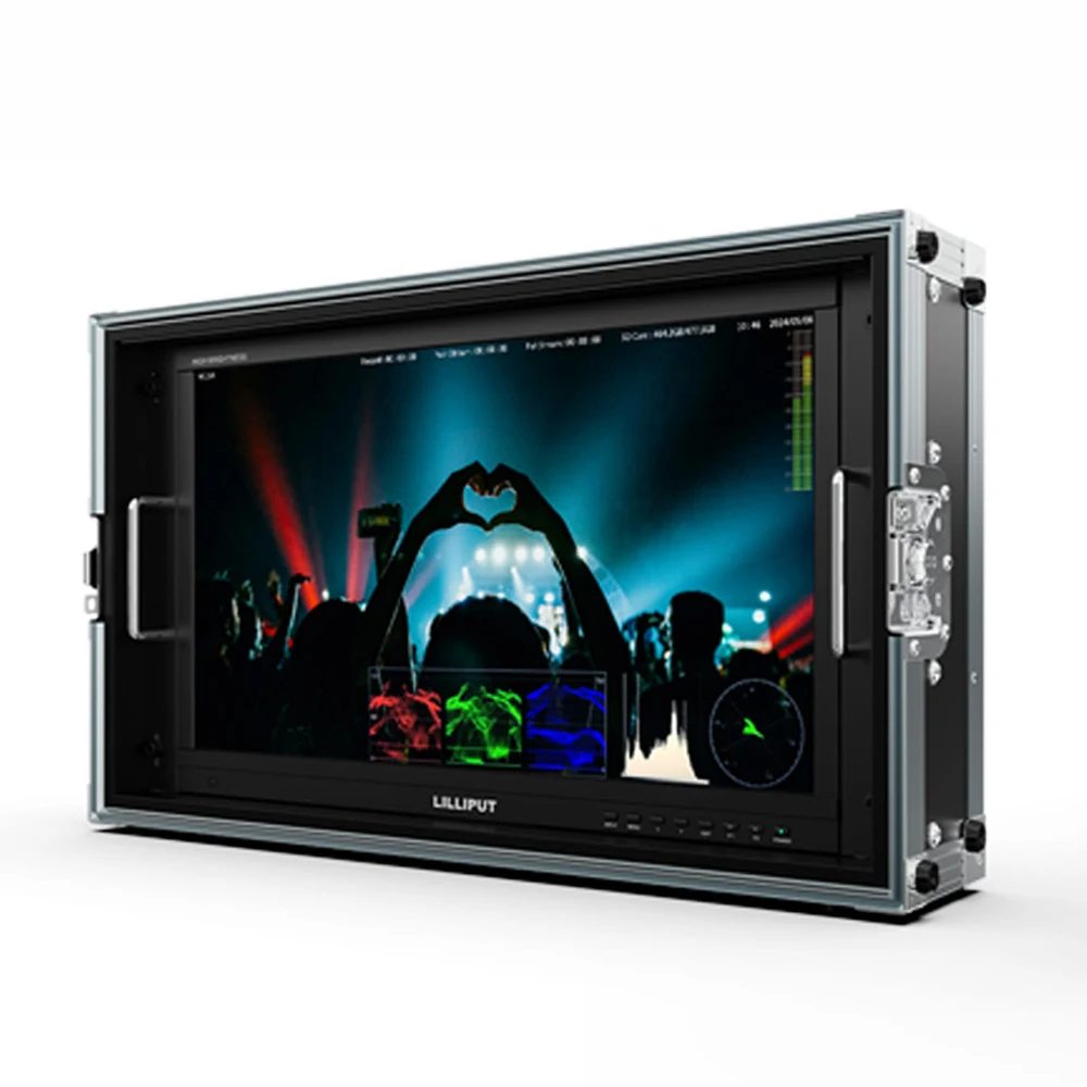 21.5 Inch High Brightness Broadcast Recording Monitor 1000 for Desktop Live Streaming
21.5 Inch High Brightness Broadcast Recording Monitor 1000 for Desktop Live Streaming
