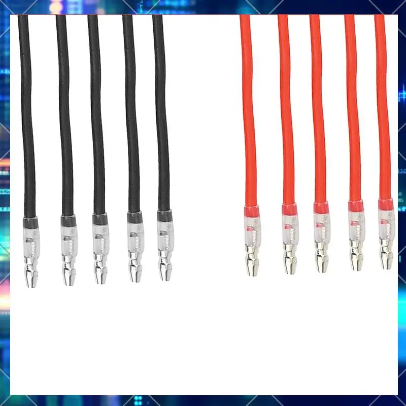 20Pcs 16AWG Silicone Wire With 4.0Mm Male Plug Length 10Cm For 380 390 540 550 775 795 Brushed Motor Connection Cable-AA02
20Pcs 16AWG Silicone Wire With 4.0Mm Male Plug Length 10Cm For 380 390 540 550 775 795 Brushed Motor Connection Cable-AA02