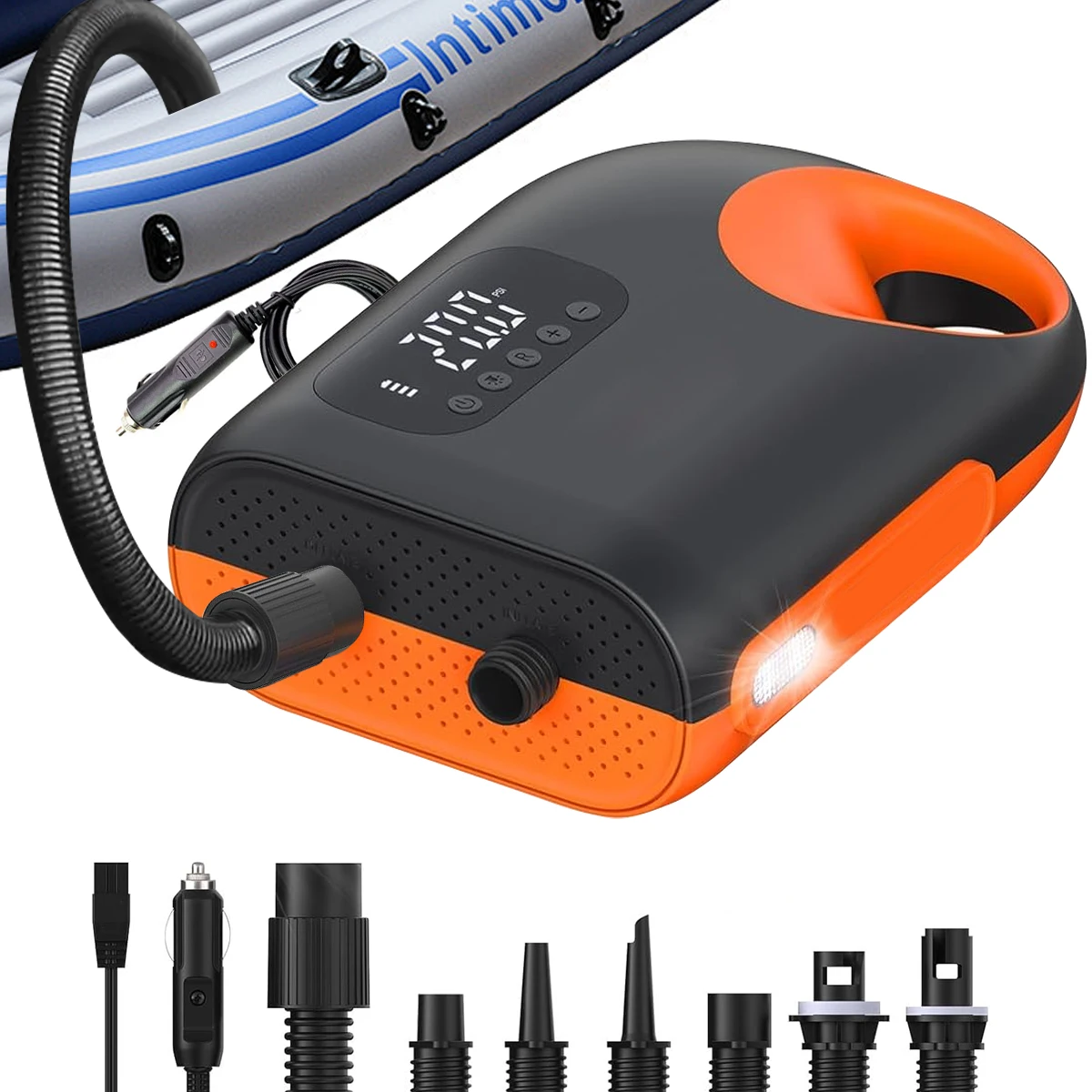 20Psi Dc Inflatable Wired Electric Air Pump High Speed Compressor For Outdoor Surfing Paddle Board Airbed Sup Boat Kayak
20Psi Dc Inflatable Wired Electric Air Pump High Speed Compressor For Outdoor Surfing Paddle Board Airbed Sup Boat Kayak