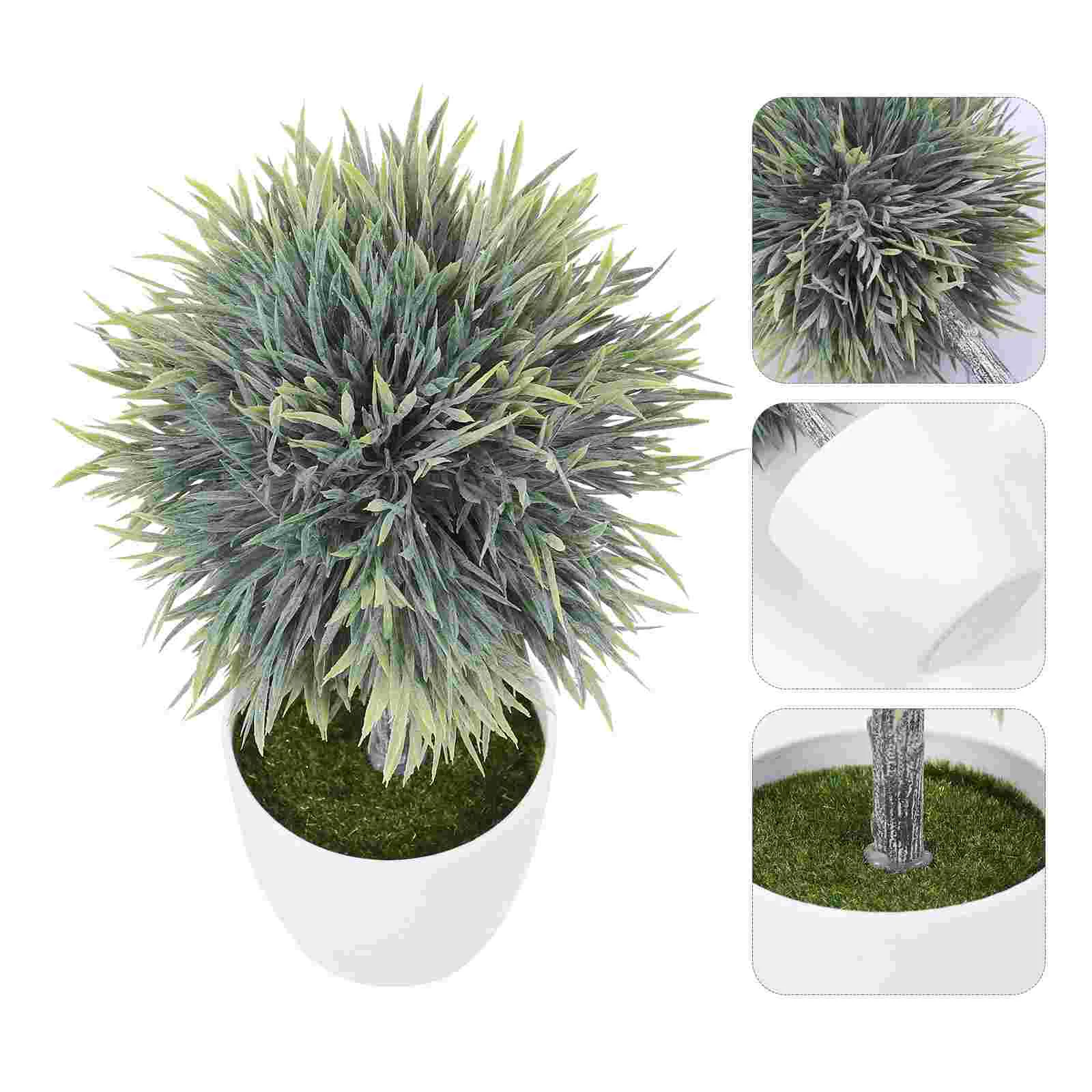 Artificial Spherical Potted Plant Flowers Simulation Bonsai Home Decor Plastic Simulated Fake Office
Artificial Spherical Potted Plant Flowers Simulation Bonsai Home Decor Plastic Simulated Fake Office