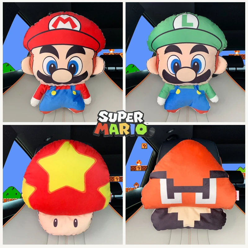 Super Mario Bros Car Headrests Anime Creative Personality Car Seat Neck Protection Pillow Soft Comfort Auto Cushion Neck Pillow
Super Mario Bros Car Headrests Anime Creative Personality Car Seat Neck Protection Pillow Soft Comfort Auto Cushion Neck Pillow
